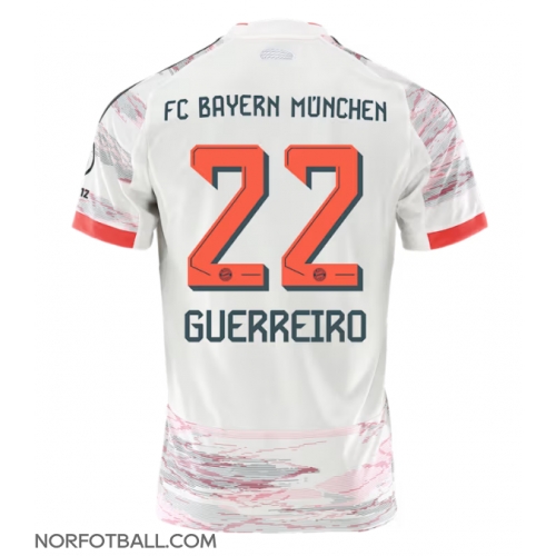 Billige Fotballdrakt Bayern Munich Raphael Guerreiro #22 Replika Bortedrakt 2025-26 Kortermet Billige Fotballdrakt Bayern Munich Raphael Guerreiro #22 Replika Bortedrakt 2025-26 Kortermet